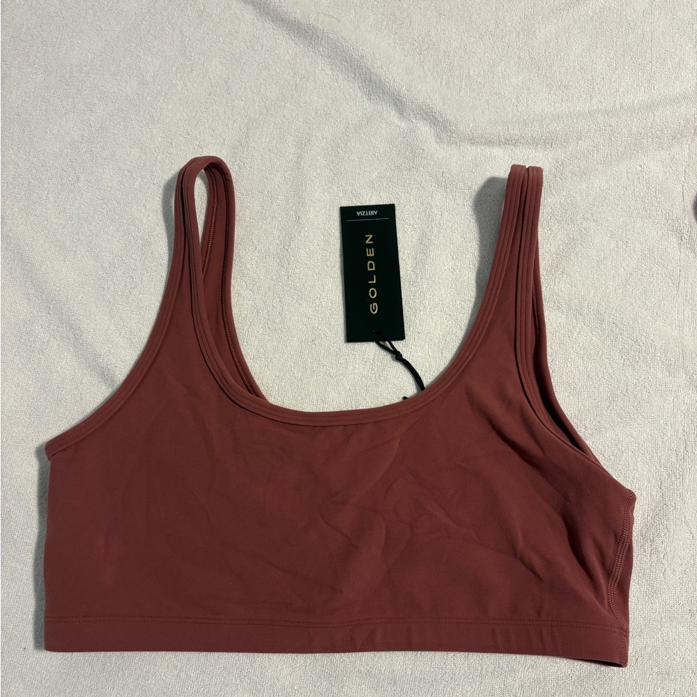 Aritzia Brown Sports Bra Intimates & Sleepwear